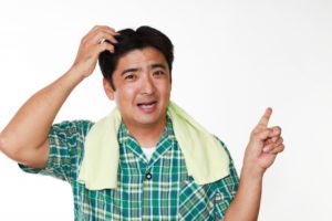 中年の男性の写真画像