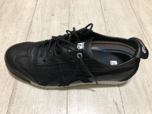 オニツカタイガー：アップ：写真画像：