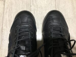 オニツカタイガーのスニーカーの写真画像